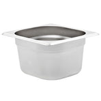 Gastronorm Containers 12 pcs GN 1/6 100 mm Stainless Steel