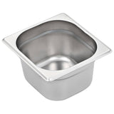 Gastronorm Containers 12 pcs GN 1/6 100 mm Stainless Steel