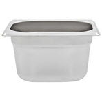Gastronorm Containers 12 pcs GN 1/6 100 mm Stainless Steel