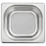 Gastronorm Containers 12 pcs GN 1/6 100 mm Stainless Steel