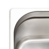 Gastronorm Containers 8 pcs GN 1/6 150 mm Stainless Steel
