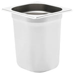 Gastronorm Containers 8 pcs GN 1/6 200 mm Stainless Steel