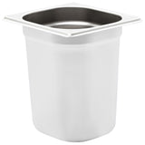 Gastronorm Containers 8 pcs GN 1/6 200 mm Stainless Steel - Side View