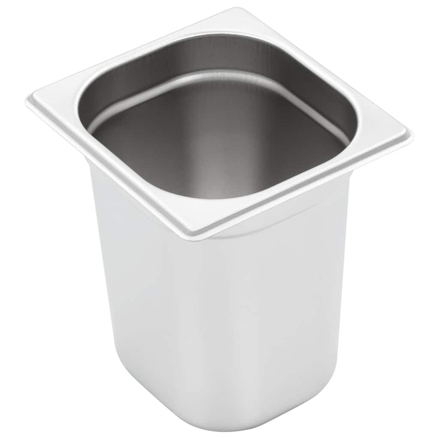 Gastronorm Containers 8 pcs GN 1/6 200 mm Stainless Steel
