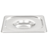 Lids for GN 1/6 Pan 8 pcs Stainless Steel - Side View