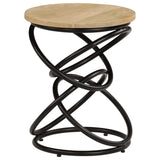 End Table Solid Mango Wood 40x50 cm