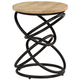 End Table Solid Mango Wood 40x50 cm