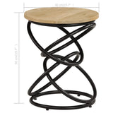 End Table Solid Mango Wood 40x50 cm - Extra Image
