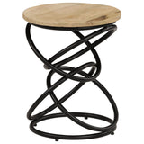 End Table Solid Mango Wood 40x50 cm