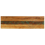 Console Table 120x35x76 cm Solid Reclaimed Wood - Top-Down View