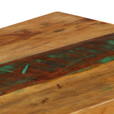 Console Table 120x35x76 cm Solid Reclaimed Wood - 45-Degree Angle