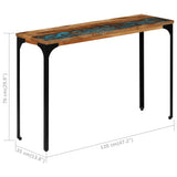 Console Table 120x35x76 cm Solid Reclaimed Wood - Extra Image
