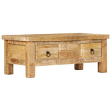Coffee Table 90x45x35 cm Solid Mango Wood - Extra Image