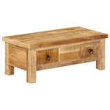 Coffee Table 90x45x35 cm Solid Mango Wood - Extra Image
