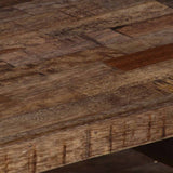 TV Cabinet 118x30x40 cm Solid Mango Wood