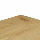 Console Table 120x35x76 cm Solid Wood Mango and Steel