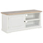 TV Cabinet White 90x30x40 cm Wood