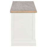 TV Cabinet White 90x30x40 cm Wood