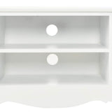TV Cabinet White 120x30x40 cm Wood