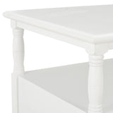 Coffee Table White 100x55x45 cm Wood