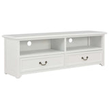 TV Cabinet White 120x30x40 cm Wood