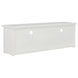TV Cabinet White 120x30x40 cm Wood - Top-Down View