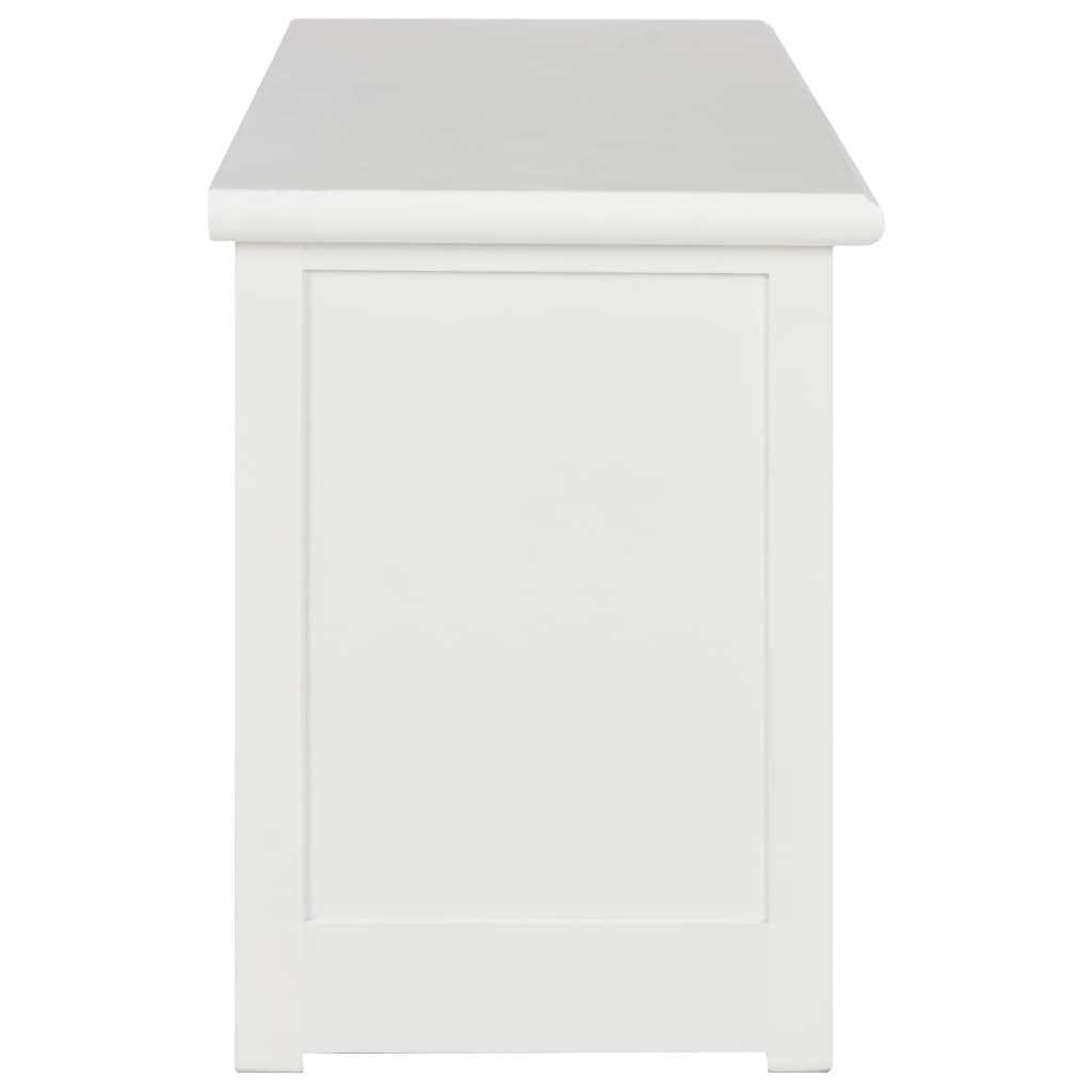 TV Cabinet White 120x30x40 cm Wood