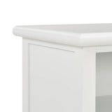 TV Cabinet White 120x30x40 cm Wood