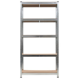 Storage Shelves 2 pcs 90x40x180 cm MDF
