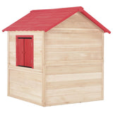 Kids Play House Fir wood Red