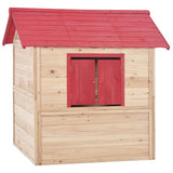 Kids Play House Fir wood Red