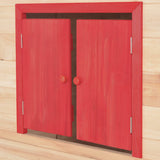 Kids Play House Fir wood Red