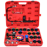 28 Piece Cooling System & Radiator Cap Pressure Tester - Front View