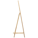 Freestanding Mirror 48x46.5x150 cm Solid Oak Wood - Side View