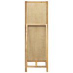 Freestanding Mirror 48x46.5x150 cm Solid Oak Wood
