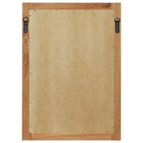 Mirror 50x70 cm Solid Oak Wood