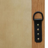 Mirror 50x140 cm Solid Oak Wood - 45-Degree Angle
