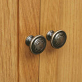 Shoe Cabinet 76x37x105 cm Solid Oak Wood - Close-Up Angle