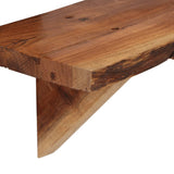Wall Shelves 2 pcs 90x20x18 cm Solid Acacia Wood - Extra Image