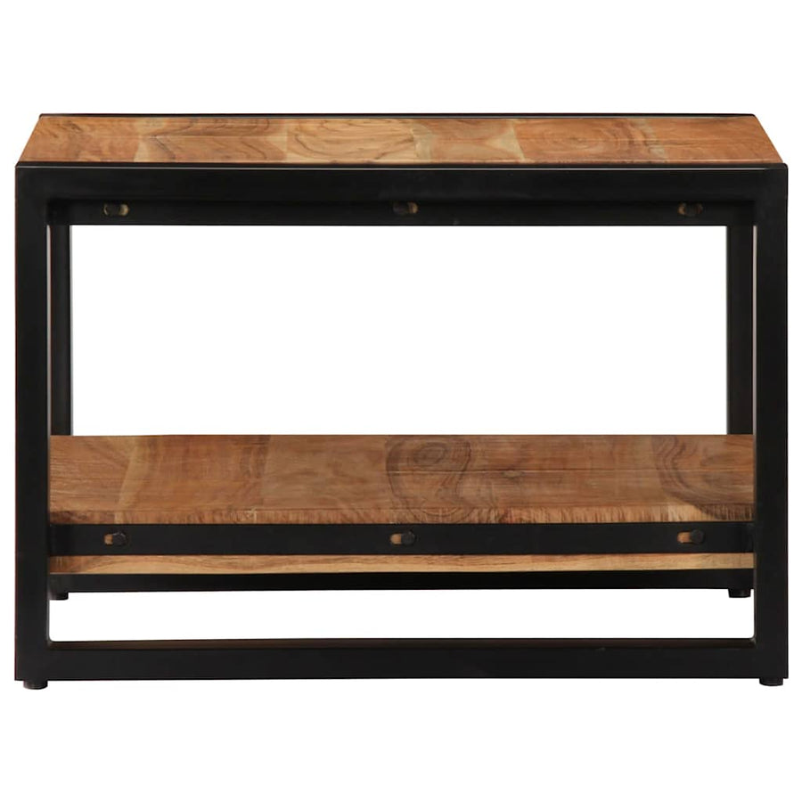 Coffee Table 60x60x40 cm Solid Acacia Wood