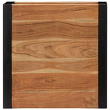 Coffee Table 60x60x40 cm Solid Acacia Wood - 45-Degree Angle