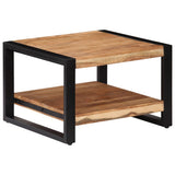 Coffee Table 60x60x40 cm Solid Acacia Wood - Extra Image