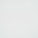 Garden Table White 150x90x72 cm Plastic Rattan Look - Top-Down View