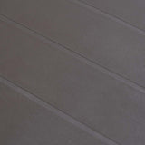 Garden Table Brown 220x90x72 cm Plastic Rattan Look - Top-Down View