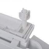 Toilet Seats with Soft Close Lids 2 pcs Plastic White and Yellow - Extra Image