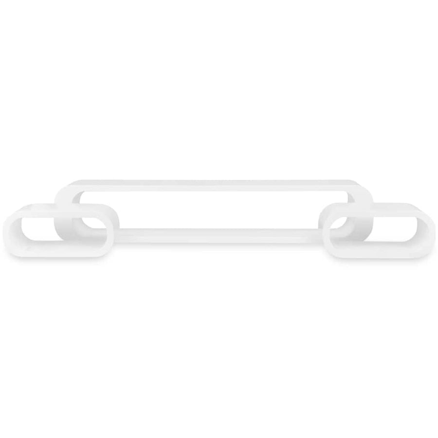 Wall Cube Shelves 6 pcs White