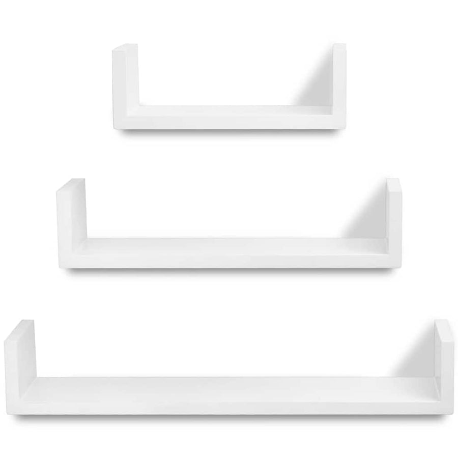 Wall Shelves 6 pcs White