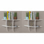 Wall Shelves 2 pcs White