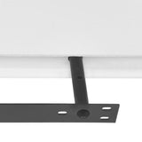 Wall Shelves 4 pcs White 60 cm - Top-Down View