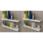 Wall Shelves 4 pcs White 80 cm